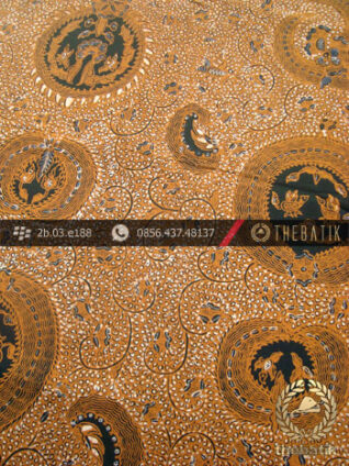Kain Batik Cap Solo Motif Soga Genes