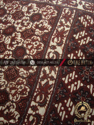Batik Sutera Jogja Motif Klasik Tumpal-1