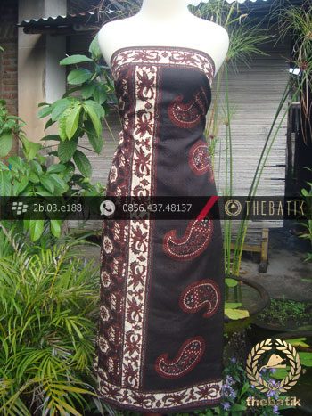Batik Sutera Jogja Motif Klasik Tumpal-2