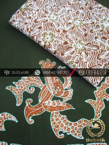 Paket Kombinasi Batik Tulis Hijau Kuning