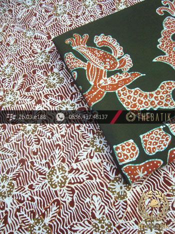 Paket Kombinasi Batik Tulis Hijau Kuning