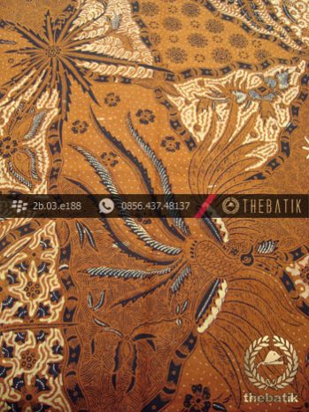 Kain Batik Tulis Solo Motif Kontemporer