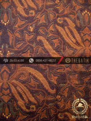 Kain Batik Cap Solo Motif Pisang Bali