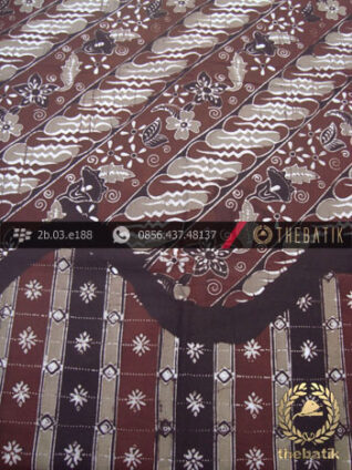 Kain Batik Warna Alam Motif Pulau Parang Kombinasi