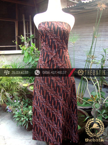 Kain Batik Cap Tulis Jogja Motif Keris