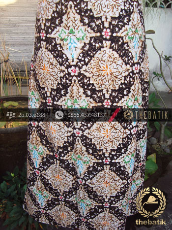 Batik Remukan Wonogiren Motif Ceplok Coletan