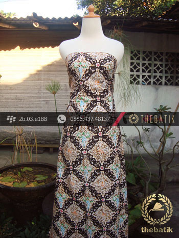 Batik Remukan Wonogiren Motif Ceplok Coletan