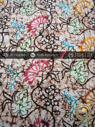 Batik Remukan Wonogiren Motif Kipas Coletan