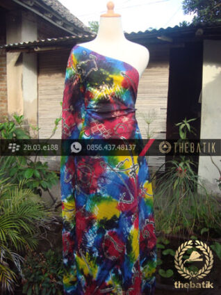 Batik Air Brush Viscos Motif Kontemporer-11