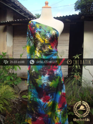 Batik Air Brush Viscos Motif Kontemporer-12