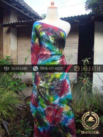 Batik Air Brush Viscos Motif Kontemporer-15