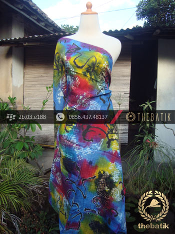 Batik Air Brush Viscos Motif Kontemporer-16