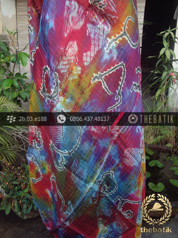 Batik Air Brush Viscos Motif Kontemporer-17