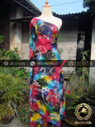 Batik Air Brush Viscos Motif Kontemporer-3