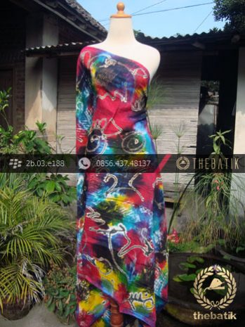 Batik Air Brush Viscos Motif Kontemporer-3
