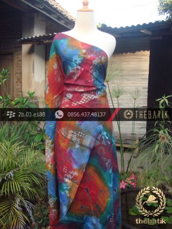 Batik Air Brush Viscos Motif Kontemporer-4