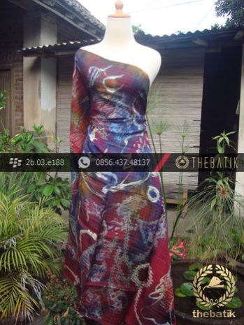 Batik Air Brush Viscos Motif Kontemporer-5