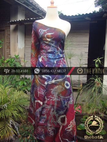 Batik Air Brush Viscos Motif Kontemporer-5