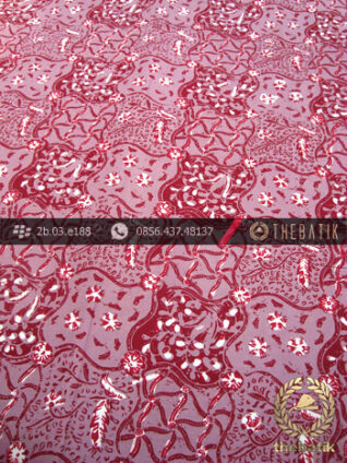 Batik Cap Tulis Motif Sekar Jagad Jambon