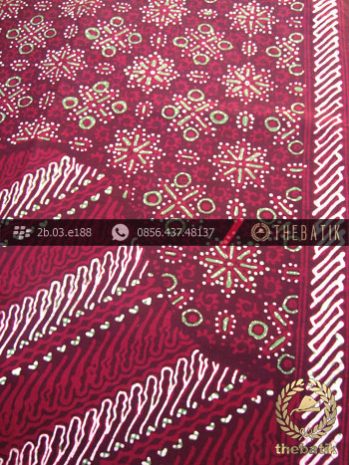 Kain Batik Cap Tulis Jogja Motif Pulau Jambon