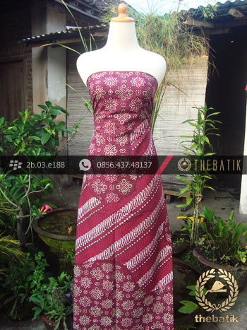 Kain Batik Cap Tulis Jogja Motif Pulau Jambon