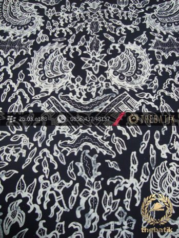 Batik Tulis Jogja Motif Cuwiri Kelengan Hitam