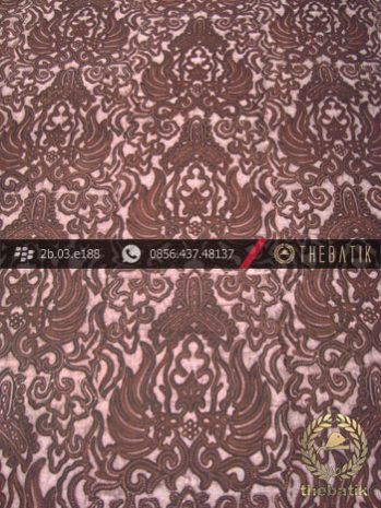 Kain Batik Warna Alam Motif Semen Klasik