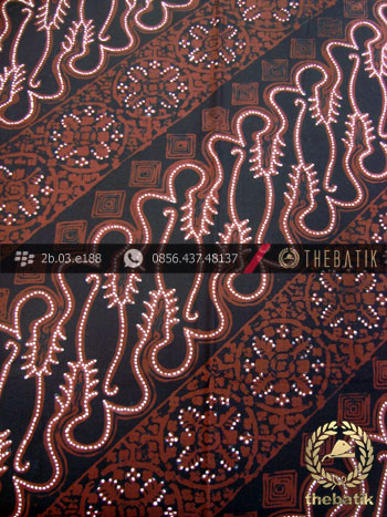 Batik Cap Tulis Jogja Motif Parang Curigo Gede