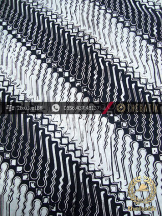 Kain Batik Cap Jogja Motif Parang Tuding Kelengan