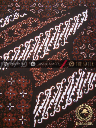 Kain Batik Cap Tulis Jogja Motif Parang Ukel Kombinasi