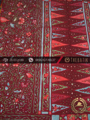 Batik Tulis Cirebon Motif Tumpal Buketan-2