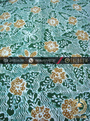 Batik Tulis Jogja Motif Bantulan Galaran Hijau