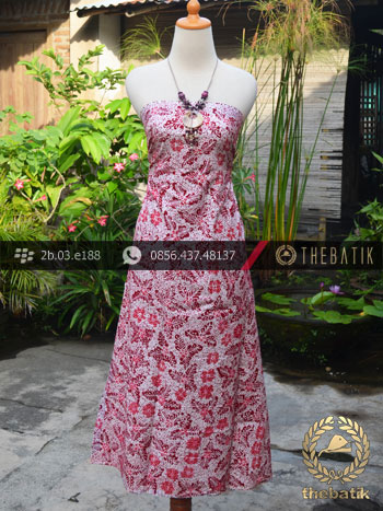 Batik Tulis Jogja Motif Bantulan Gringsing Merah
