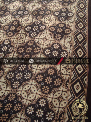 Kain Batik Sutera Motif Ceplok Lawasan