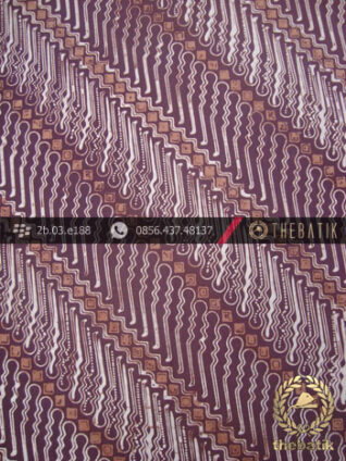 Batik Cap Jogja Motif Parang Tuding Warna Lawasan
