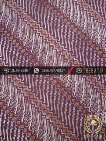 Batik Cap Jogja Motif Parang Tuding Warna Lawasan