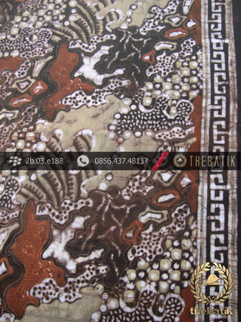 Kain Batik Warna Alam Motif Sekar Banyu