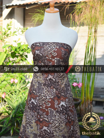 Kain Batik Warna Alam Motif Sekar Banyu