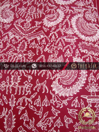 Kain Batik Tulis Jogja Motif Semen Marun