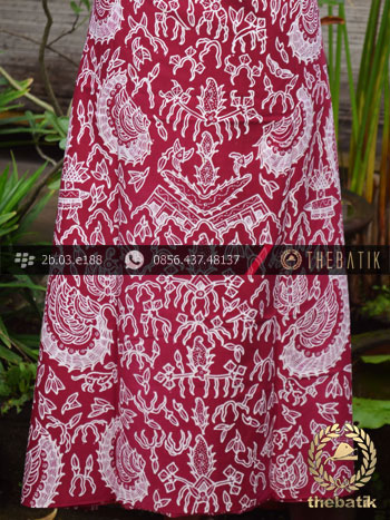 Kain Batik Tulis Jogja Motif Semen Marun