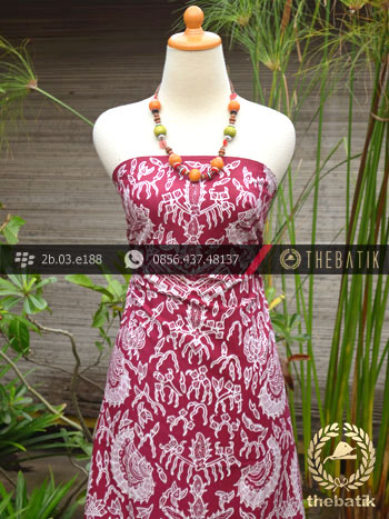 Kain Batik Tulis Jogja Motif Semen Marun