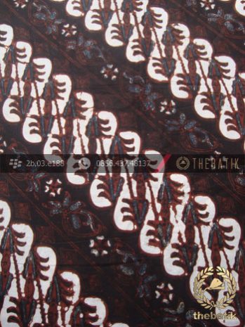 Kain Batik Klasik Jogja Motif Parang Semanggi Seling