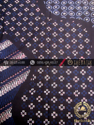 Batik Cap Tulis Jogja Motif Pulau Biru Kombinasi