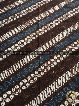 Kain Batik Klasik Jogja Motif Parang Seling Kawung