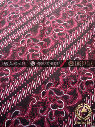 Batik Cap Tulis Jogja Motif Parang Klithik Sekar Jambon