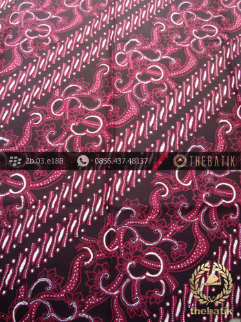 Batik Cap Tulis Jogja Motif Parang Klithik Sekar Jambon