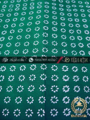 Batik Cap Motif Truntum Hijau Kelengan