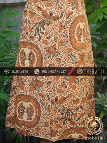 Batik Cap Tulis Solo Motif Babon Angrem
