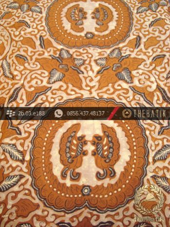Batik Cap Tulis Solo Motif Babon Angrem