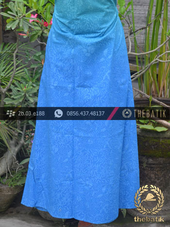 Kain Batik Emboss Motif Gradasi Biru